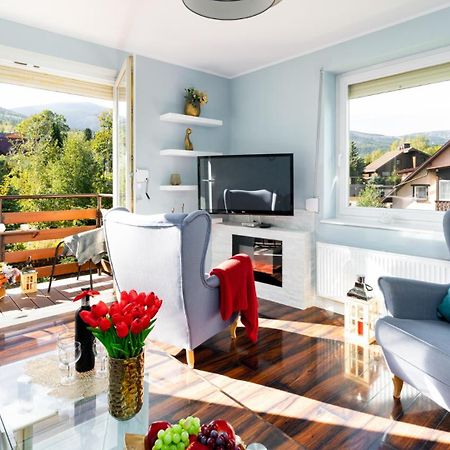 Wonder Home - Apartamenty W Cichej I Zielonej Czesci Karpacza - Z Miejscem Na Grilla I Parkingiem Luaran gambar